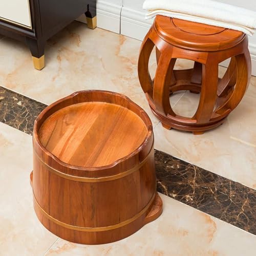 Balde de Spa para Pies de Madera de Roble miniatura 6
