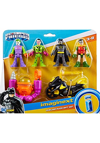Fisher-Price Imaginext Dc Super Friends Dueling Duos Figure Gift Set #TOP1