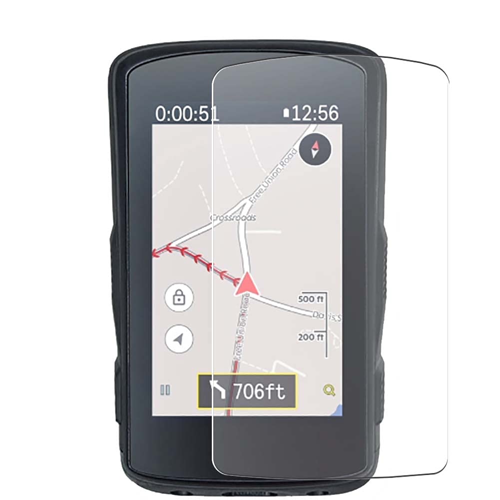 Puccy 3 Screen Protector Film, compatible with Hammerhead Karoo 2 TPU Guard （ Not Tempered Glass Protectors ） new version