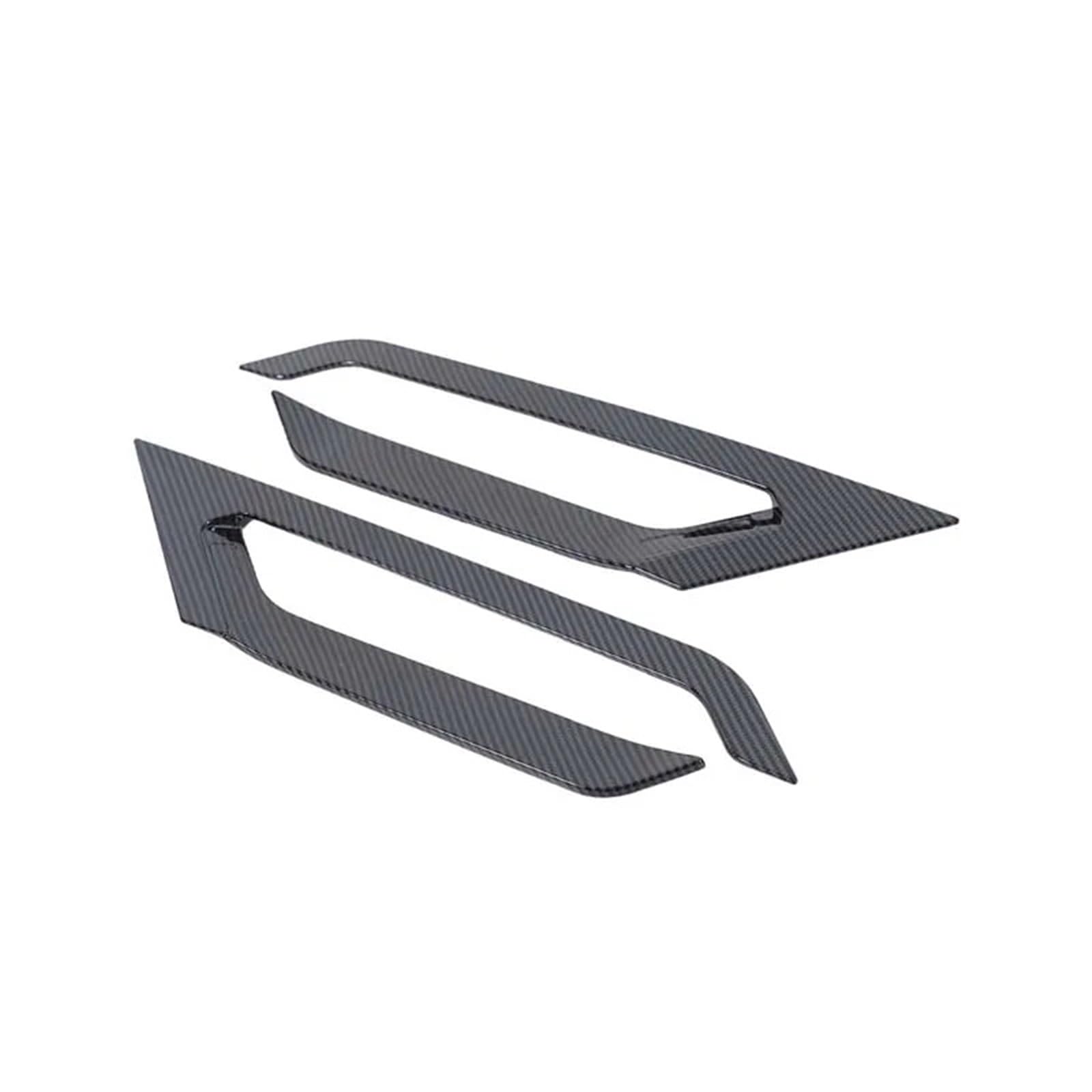 TILIEINE Car Front Side Air Vent Cover Fit For Bmw X6 G06 2020-2025 Car Side Fender Sticker Shark Gill Air Flow Wing Vent Trim Accessories(Carbon LOOK)