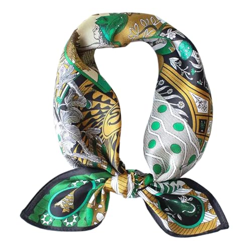 Image of ANDANTINO 100% Mulberry Silk Scarf -21 inch Square Neckerchief with Gift Packed
