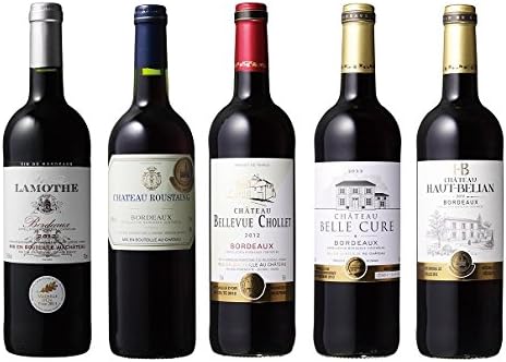 Amazon Co Jp 国分 赤ワイン 豪華金賞受賞 フランスワインの女王ボルドー赤ワイン飲み比べ5本セット 750mlx5本 通販 食品 飲料 お酒