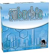 Suburbia, Thematic City Building Strategic Board Game, Tile Laying Board Game, Fun Game for Adults