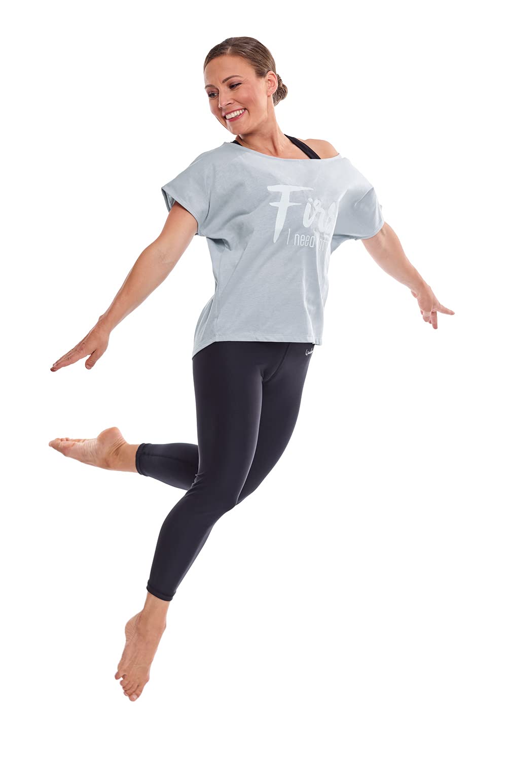 WINSHAPE Legging Fonctionnel Power Shape Ael302 pour Femme avec Effet antidérapant, Femme, Leggings, AEL302, Noir, m