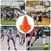 Faswin 40 Pack 7 Inch Traffic Cone, Plastic Soccer Training Cones for Outdoor Activity & Festive Events, Orange