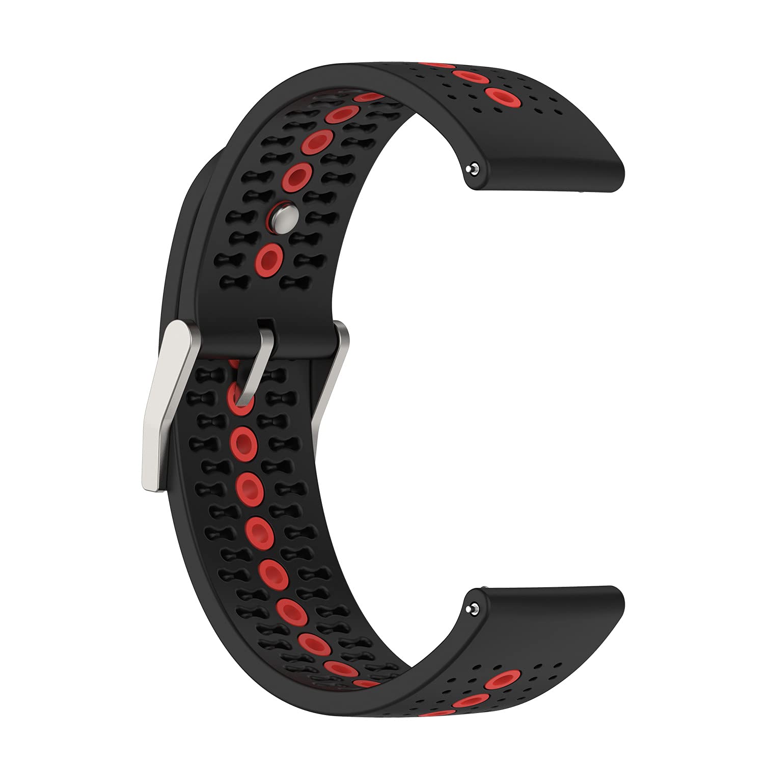 Bandas de silicona de 22 mm compatibles con Suunto 9 Peak, pulsera de repuesto para Suunto 9 Peak (paquete de 5)