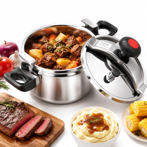 7L Stainless Steel Pressure Cooker 7.4 Qt 60Kpa Multi Cooker