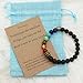tyoungg Pet Memorial Wish Bracelet Rainbow Bridge Dog Cat Lost Sympathy Gift Lave Beads