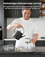 ZENS Magic Teekanne Glas mit Siebeinsatz und 2 Tassen, 1000ml Grün – Ansicht 3