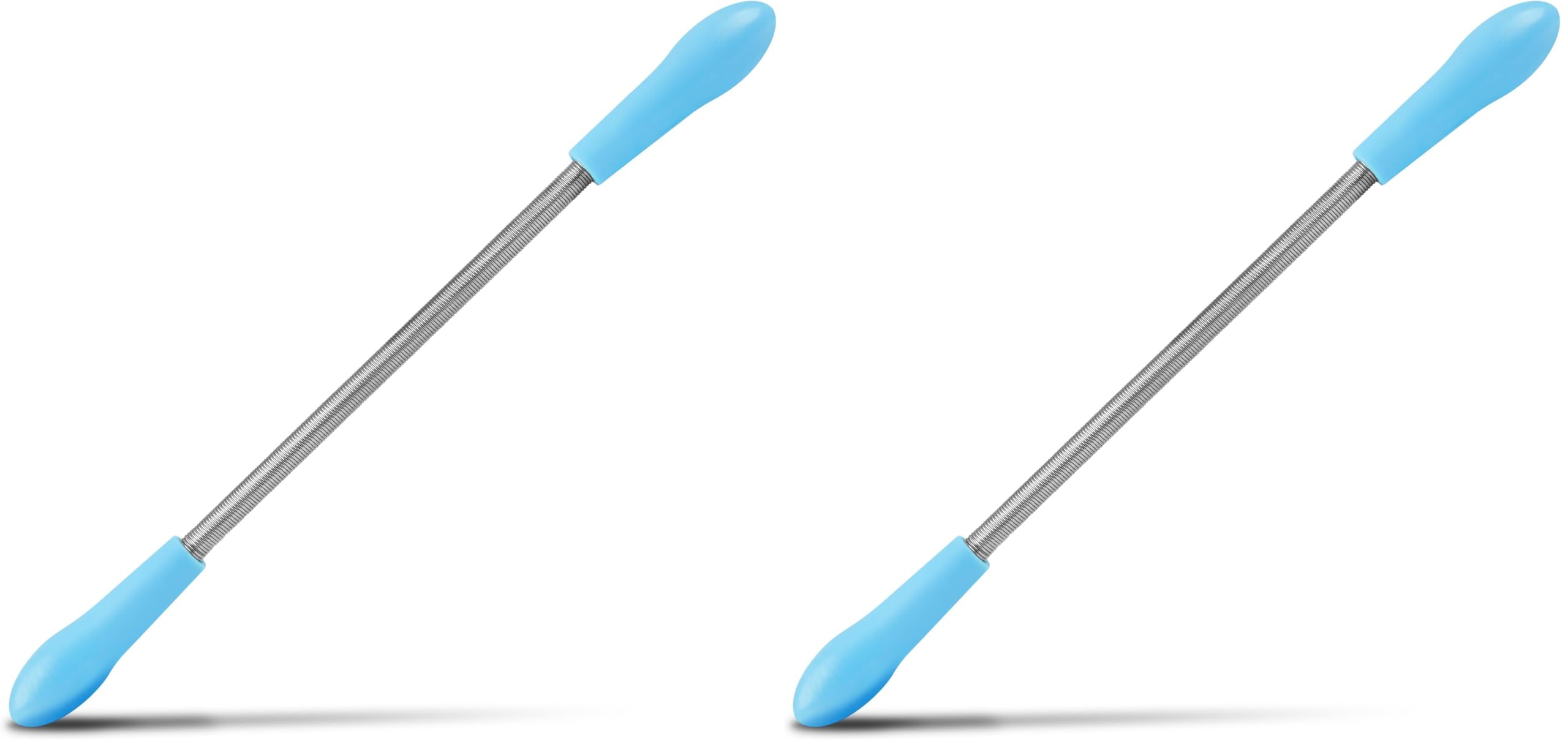 Gesichtshaar-Epilierer für schnelle und manuelle Haarentfernung in Blau (Packung mit 2)