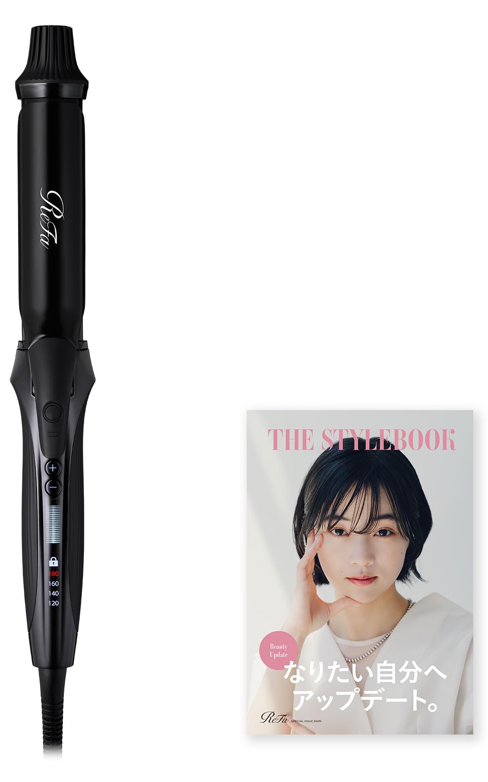 186000 現状品 ReFa リファ カールアイロン [250610HM120320] ReFa リファ カールアイロン プロ 32mm ヘアアイロン