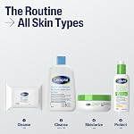 Cetaphil Gentle Makeup Remover Wipes, Makeup Wipes with Aloe Vera, Chamomile & Green Tea, Hypoallergenic Face Wipes for All Skin Types, Paraben Free, 25-Count