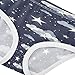 Joisal White Stars Clouds Navy Blue Cute Panties Girl Toddlers Underwear Floral Cotton Florals Briefs Undies Kids 5T