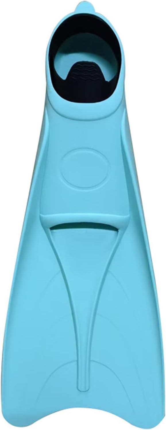 Swim Training Fin Frogs Shoe Flippers Comfortable Outdoor Swimming Fin Training Long Flippers for Kids and Adult Soft Swim Fins for Adults Kids Long Snorkeling Fins