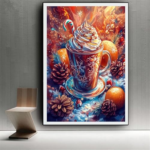 Peinture Diamant Enfant et Adulte 50x70cm, le cadeau femme idéal pour Noël