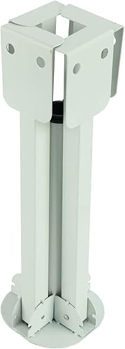 Miniatura 6 de YaeTek Soporte de playa plegable portátil, soporte ajustable para sombrilla de patio, soporte para sombrilla de playa, anclaje de sombrilla para