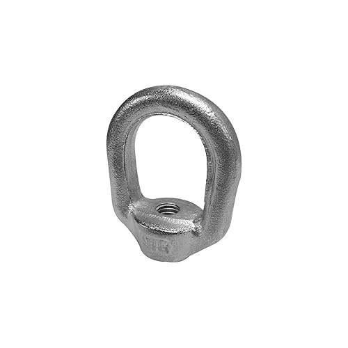 2 PC 38 "Anillo de tuerca de ojo roscado oval elevación marina forjado estilo SS T316 WLL 1,160 LBS Cap