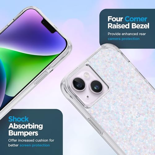 Évitez les bris d'écran avec la coque antichoc iPhone 15 Plus Twinkle Case-Mate - 5