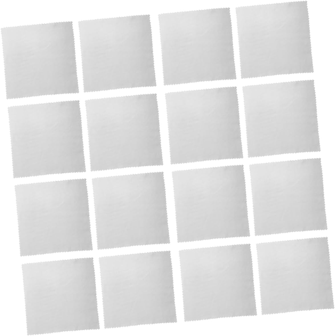Ipetboom Jewelry Cleaning Cloth Double-Sided Microfiber Silver Polishing Cloth for Jewelry Care Tarnish Removal Soft Cleaning for Gold Platinum Pendants 3.93 X 3.93 in Pack of 100
