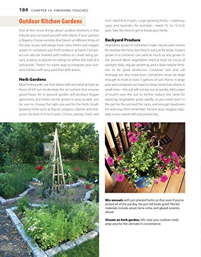 Outdoor Kitchens: Ideas for Planning, Designing, and Entertaining (Creative Homeowner) Over 300 Photos and Advice on Location, Size, Features, Appliances, Cost, Heating, Cooling, Furniture, and More - Image 11