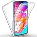 Produktbild AROYI Hülle Kompatibel mit Samsung Galaxy A70 Hülle 360 Grad Handyhülle, Silikon Crystal Full Schutz Cover 2in1 Separat Hart PC Zurück mit Weich TPU Vorderseite Vorne und Hinten Schutzhülle