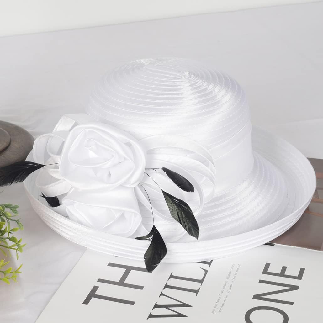 Women Derby Church Hat Tea Party Wedding Bucket Hats