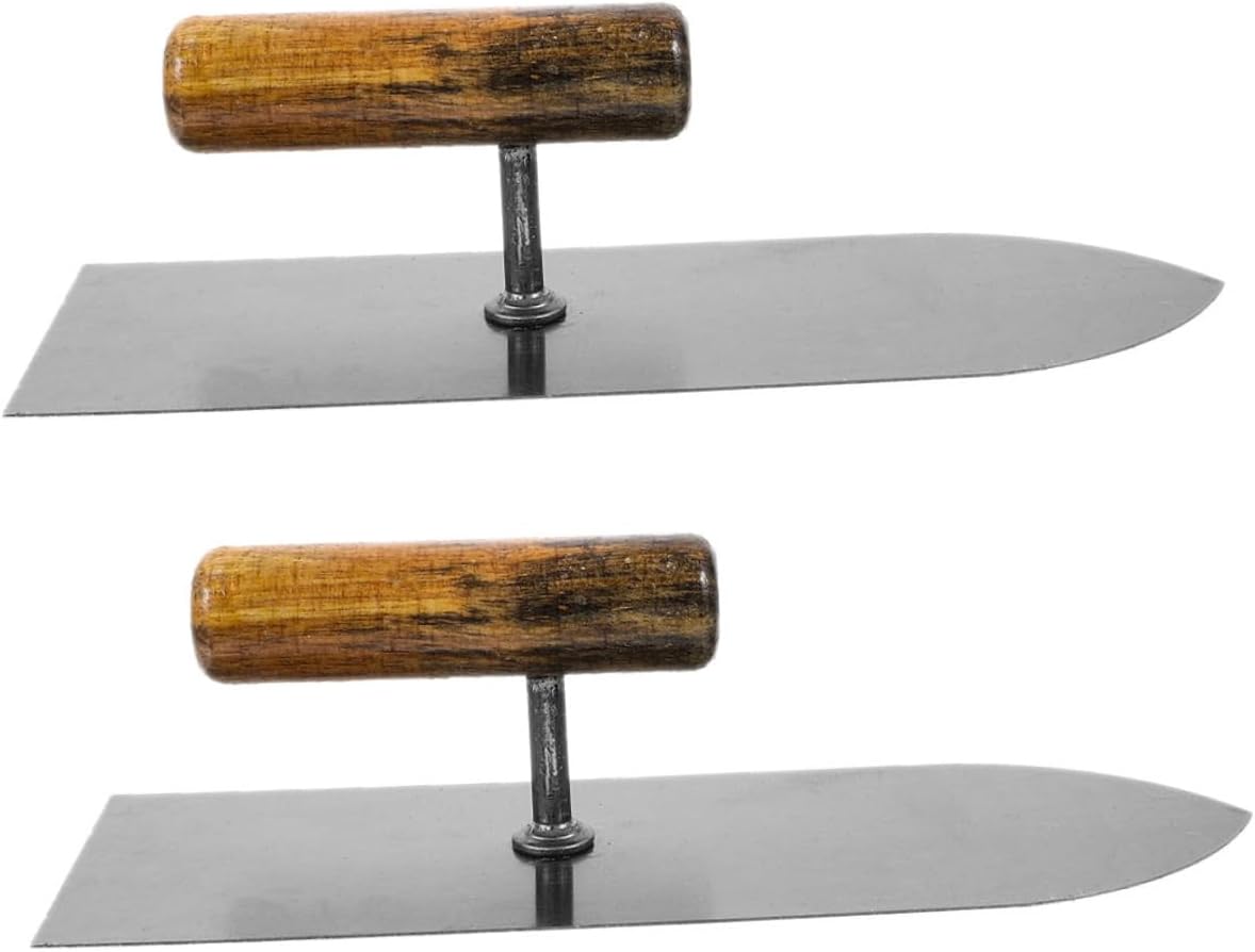 6pcs Finishing Trowel for Drywall Plastering Tool Grout Smoothing Spatula