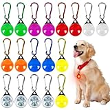 Léger et portable pour les humains et les animaux : Petit, léger et avec un mousqueton en acier inoxydable, ce pendentif lumineux LED pour chiens convient parfaitement aux colliers de chiens, aux cartables ou aux sacs à dos. Idéal comme lumière clignotante pour chien pour les joggeurs, les campeurs et les enfants sur le chemin de l'école.