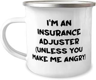 I'm an Insurance Adjuster (unless) Insurance adjuster 12oz Camper Mug, Unique Insurance adjuster Gifts, For Friends from Boss, Insurance adjuster gift ideas, Insurance adjuster thank you gifts,