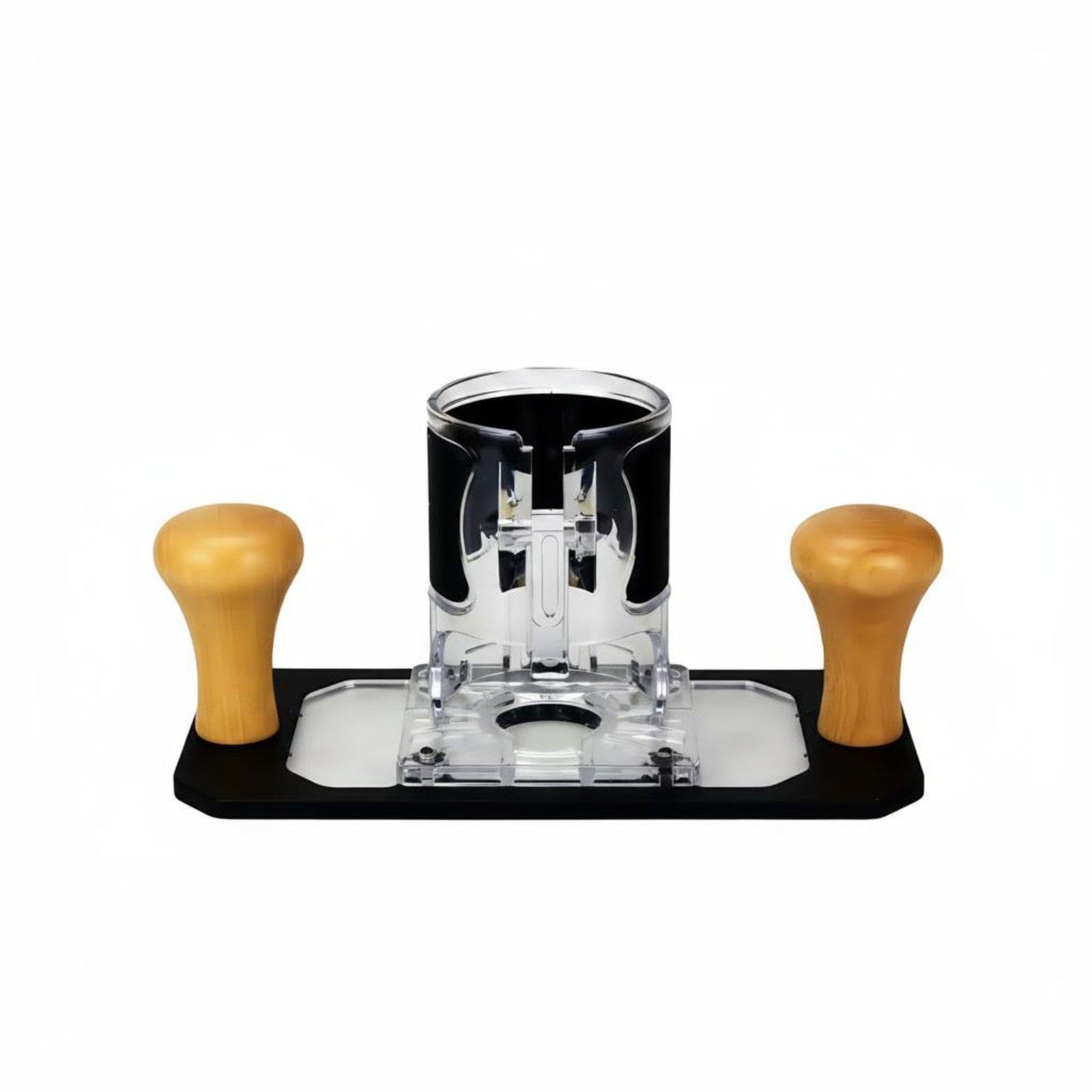 Transparent Router Base Inverted Mount Crafting Trimmer Base High Strength Router Guard Guard for Woodworkers, Carpenters, Workshop-image-16