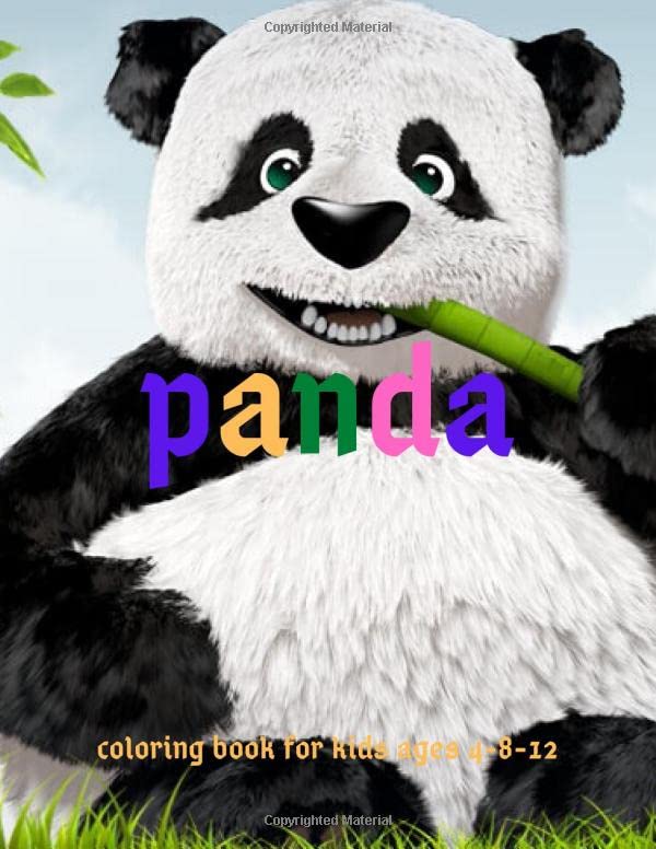 Panda:Coloring Book for Kids ages 4-8-12: Cool Gift And Funny Activity Coloring Book for Boys & Girls And Mandala Lovers