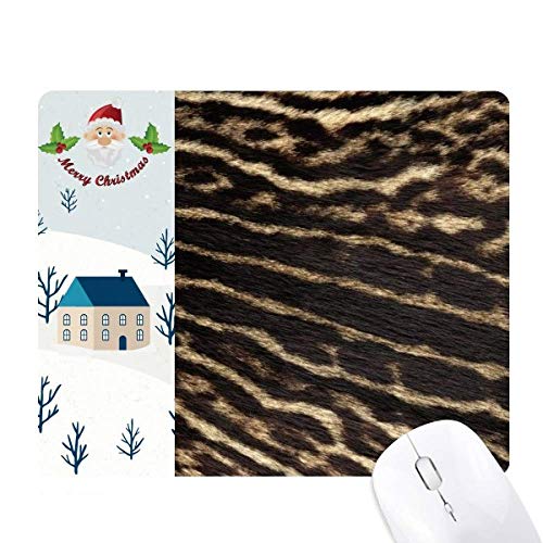 Cadeau de Noël tapis de souris abstrait avec motif cerf féerique