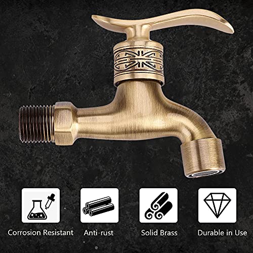 Llave de latón para jardín 18 Imagen adicional