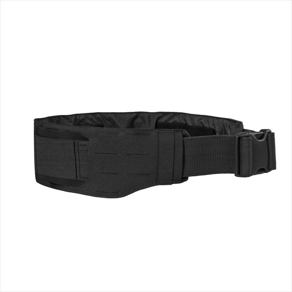 Tasmanian Tiger Warrior Belt LC, Tactical Utility Belt, Laser Cut MOLLE System, Hook-and-Loop Attachment, Medium, Black (TT-7783-040-M)