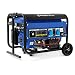 Produktbild EBERTH 3000 Watt Benzin Stromerzeuger (Fahrgestell, 6,5 PS Benzinmotor, 4-Takt, luftgekühlt, 2x 230 V, 1x 12 V, E-Start, Automatischer Voltregler AVR, Ölmangelsicherung, Voltmeter)