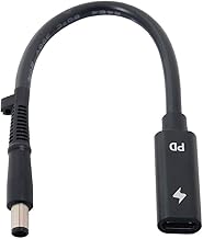 cablecc Type C USB-C Female Input to DC 7.45.0 mm Power PD Charging Cable Suitable for Laptop 18-20V