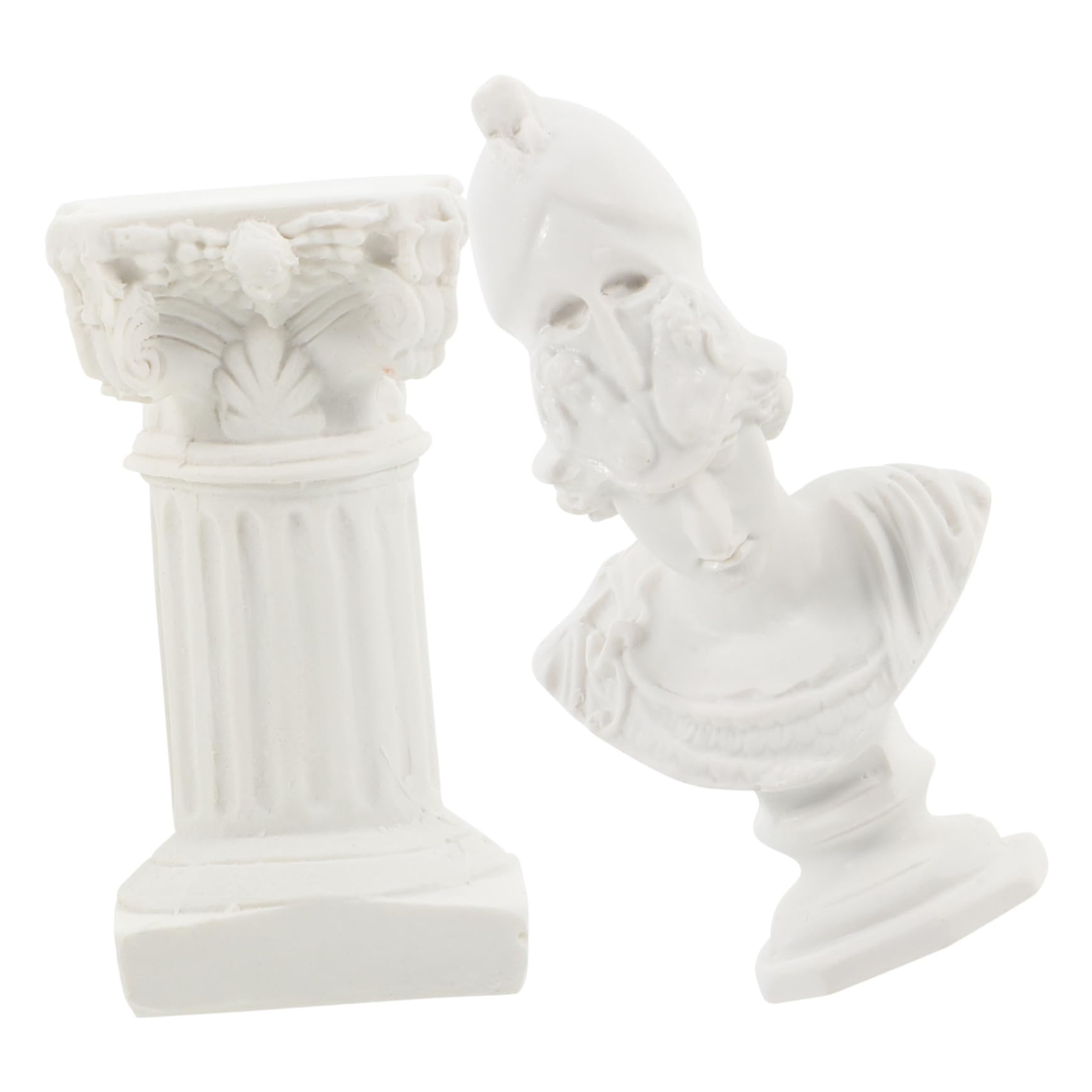 Cabilock 1 Juego De Exquisita Estatua Griega De Resina, Decoración En Miniatura, Figura Griega, Columna Romana, Estatua De Resina, Estatua Griega, Escultura De Resina, Decoración De Mesa