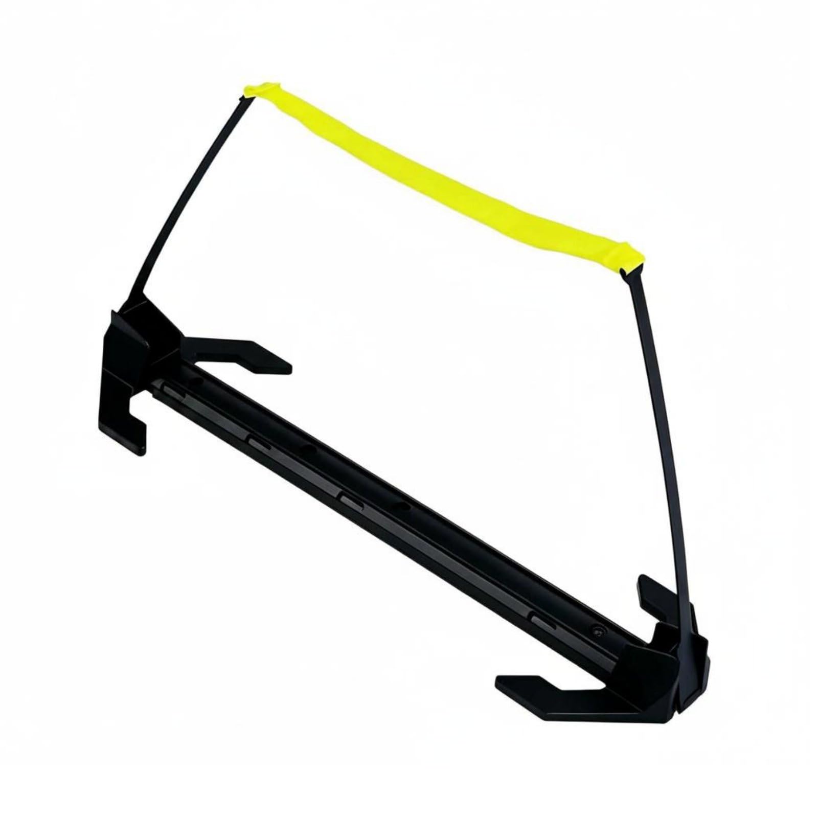 4 Pieces Adjustable Agility Hurdle Indoor and Outdoor Use Training Jump Hurdle Sturdy PVC for Children, Yellow-image-37