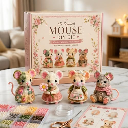 Idée bricolage kit créatif animal perles 3D Generisch cadeau loisirs