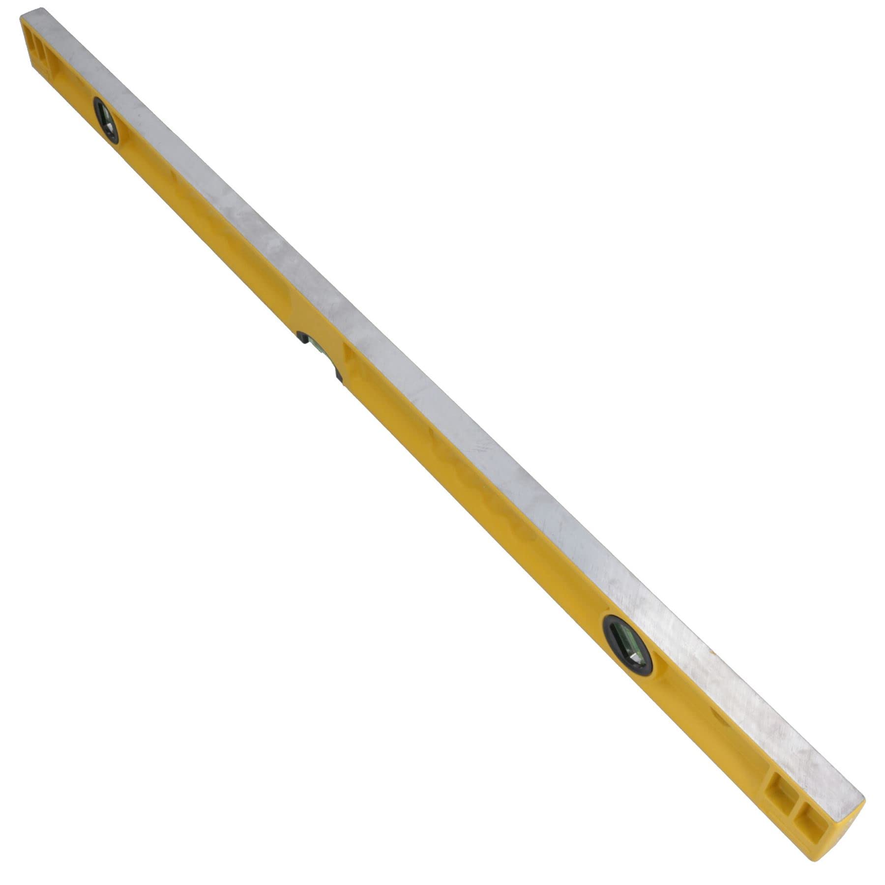 Lot de 4 niveaux à bulle robustes en fonte d'aluminium avec 3 fioles 91,4 cm