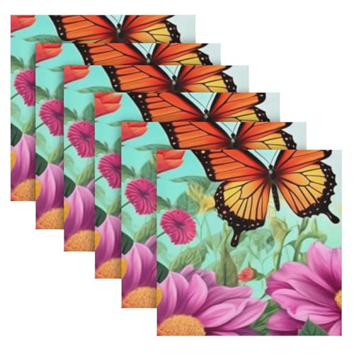 Servilletas de Tela Multicolor 20x20 in Pack 6 miniatura 2