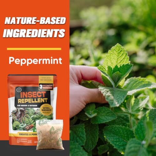 Pest Repellent, Indoor Spider Repellent, Natural Mosquito Repellent Outdoor, Bug Repellent Indoor Pet Safe, 3 Months Protection, Keep Pest Out of Home, Garden, Garage, RV, 8 Packs - Image 5