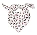Bimba Blanc poupée russe mélanger foulard en pure soie imprimé pour les cheveux la tête du cou bandanas pour les femmes 40 x 40 Pouces