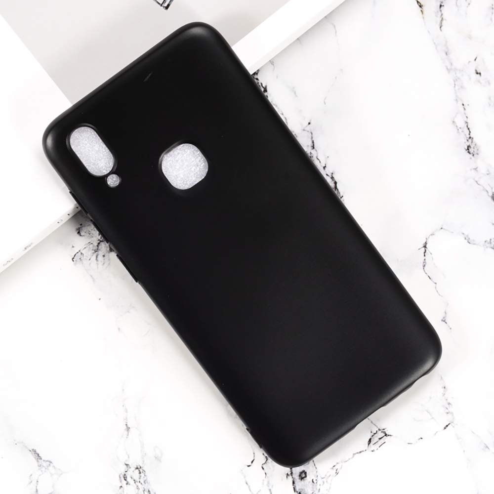 Custodia In TPU Morbida Nera Per Vivo V11, Cover Antiurto Sottile, Antigraffio Con Ritagli Precisi, Design Minimal