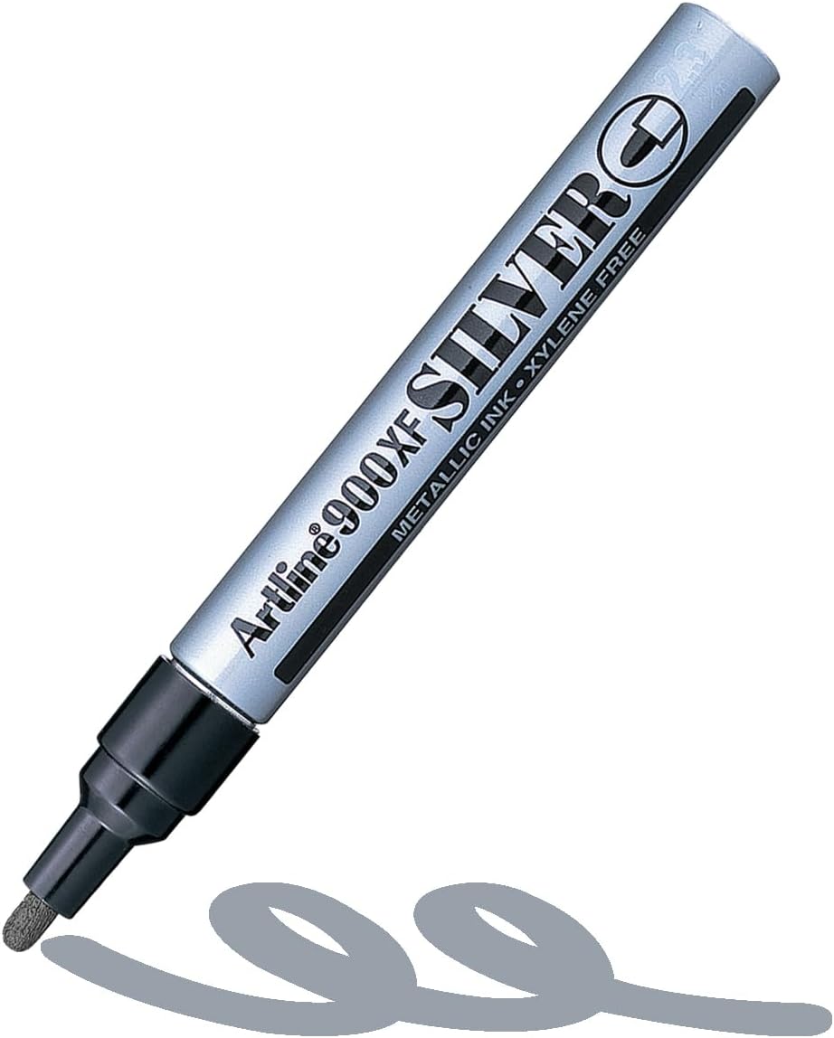 Amazon Artline Paint Marker EK 900 XF 2 3mm Bullet Silver Amazon Artline Paint Marker EK 900 XF 2 3mm Bullet Silver