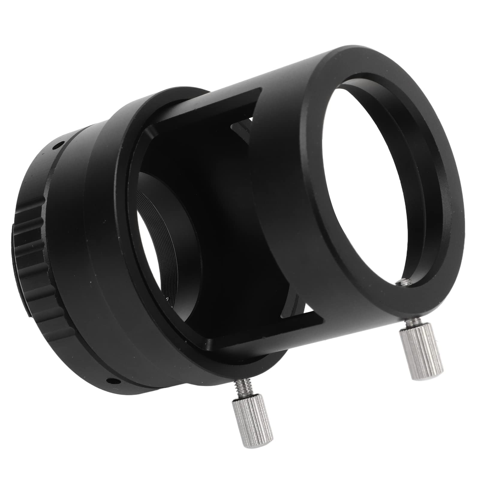 Adaptador de Cámara Montaje en T de Tubo con Diseño Hueco para Fotografía Visual Cámara SLR Aleación de Aluminio