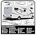 GRAFIC Autocollants en Vinyle Graphiques Stickers Autocollants pour Stickers Set RV Camper Camper Van Camping-Car Caravane remorque Campeur Graphique 02
