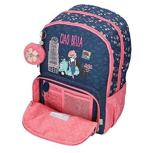 Sac à dos enfant Enso Ciao Bella en polyester multicolore résistant - 5