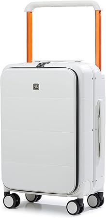 review Hanke Carry On Luggage Airline Approved, 20'' Wheel Luggage Travel Suitcase PC Hardside Rolling Luggage with Wide Handle for Men Women
