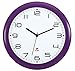 Produktbild ALBA LAUTLOSE Uhr, Violett, 30 cm